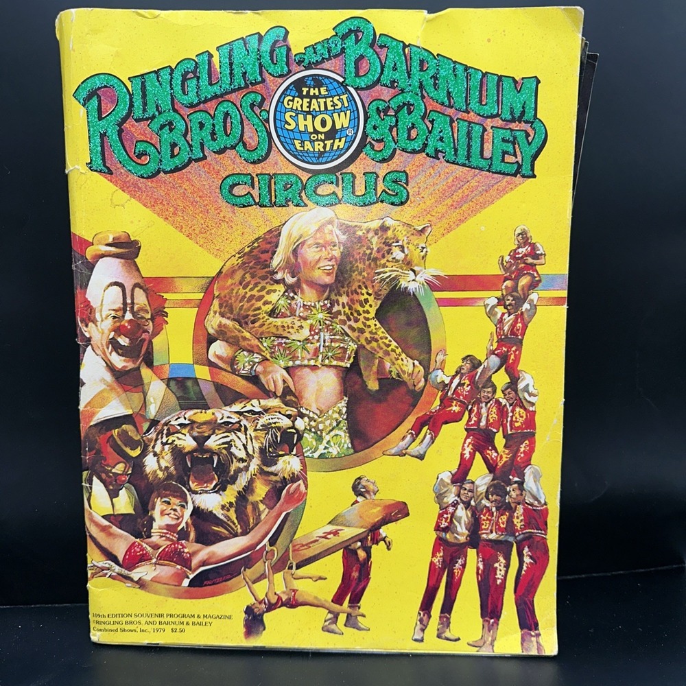 RINGLING BROTHERS & BARNUM & BAILEY CIRCUS PROGRAM,1979, VG. COND